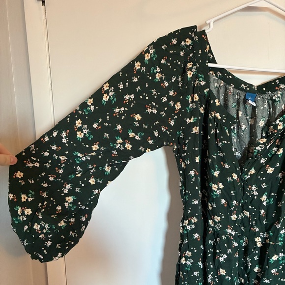 Cottagecore Green Floral Maxi - Picture 3 of 8